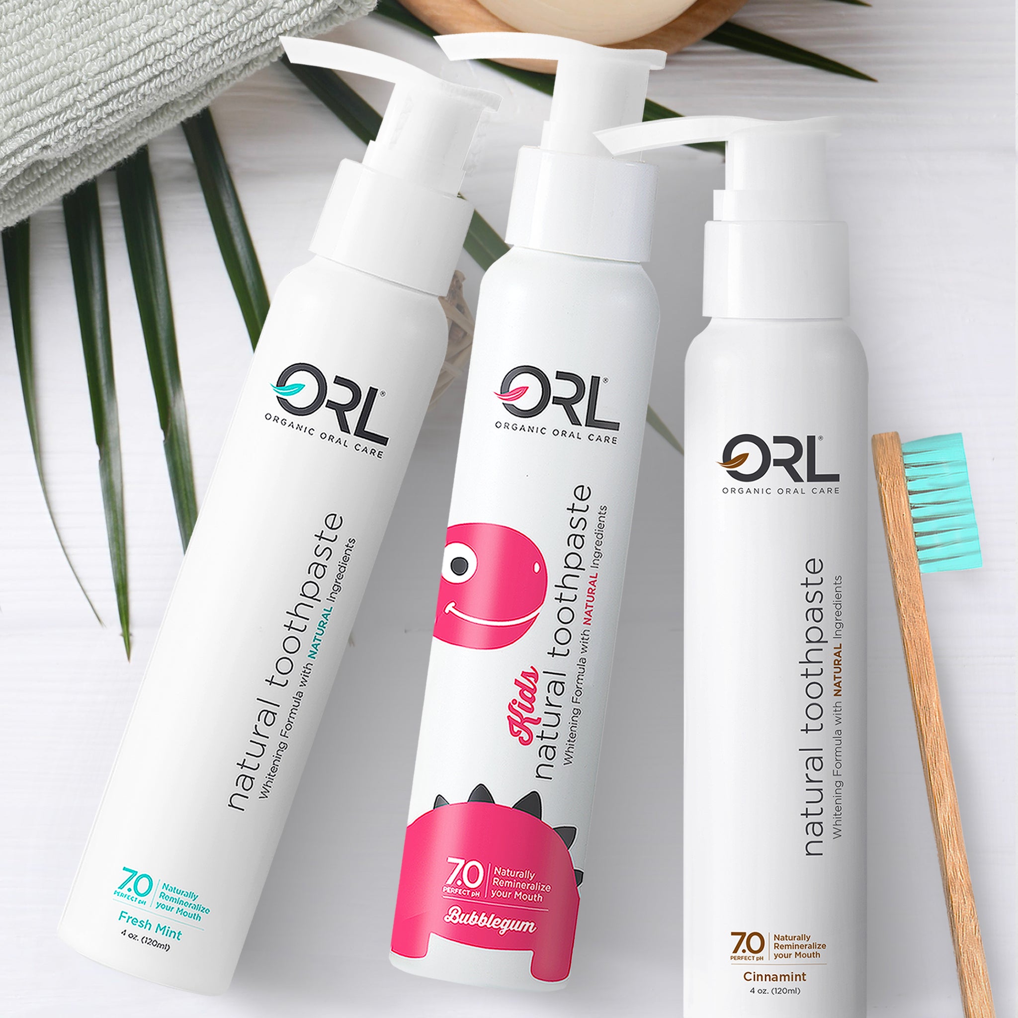 Dentifrice biologique et naturel sans fluor à l'hydroxyapatite