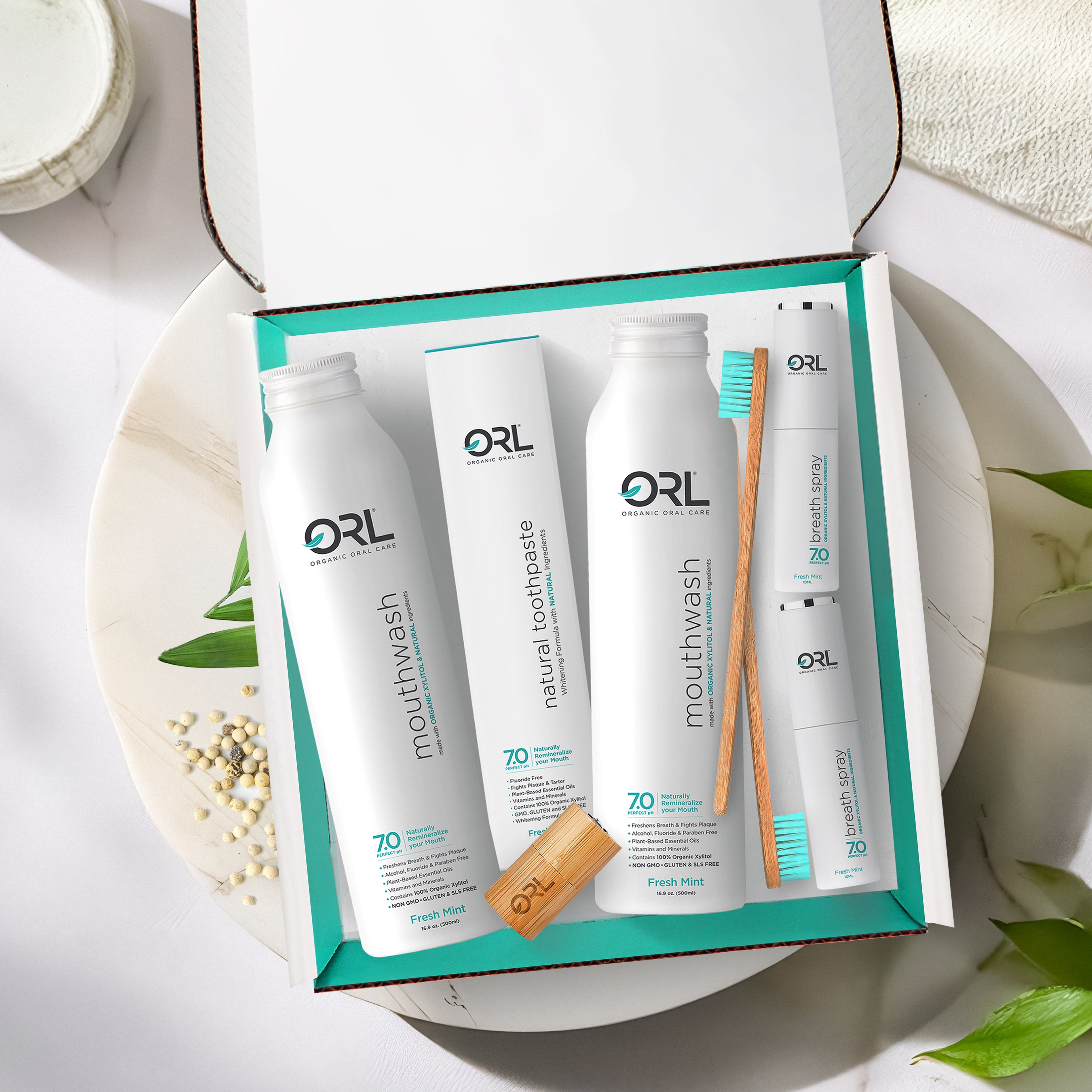 60-Day Natural Whitening Protection - Fresh Mint | Subscription Box