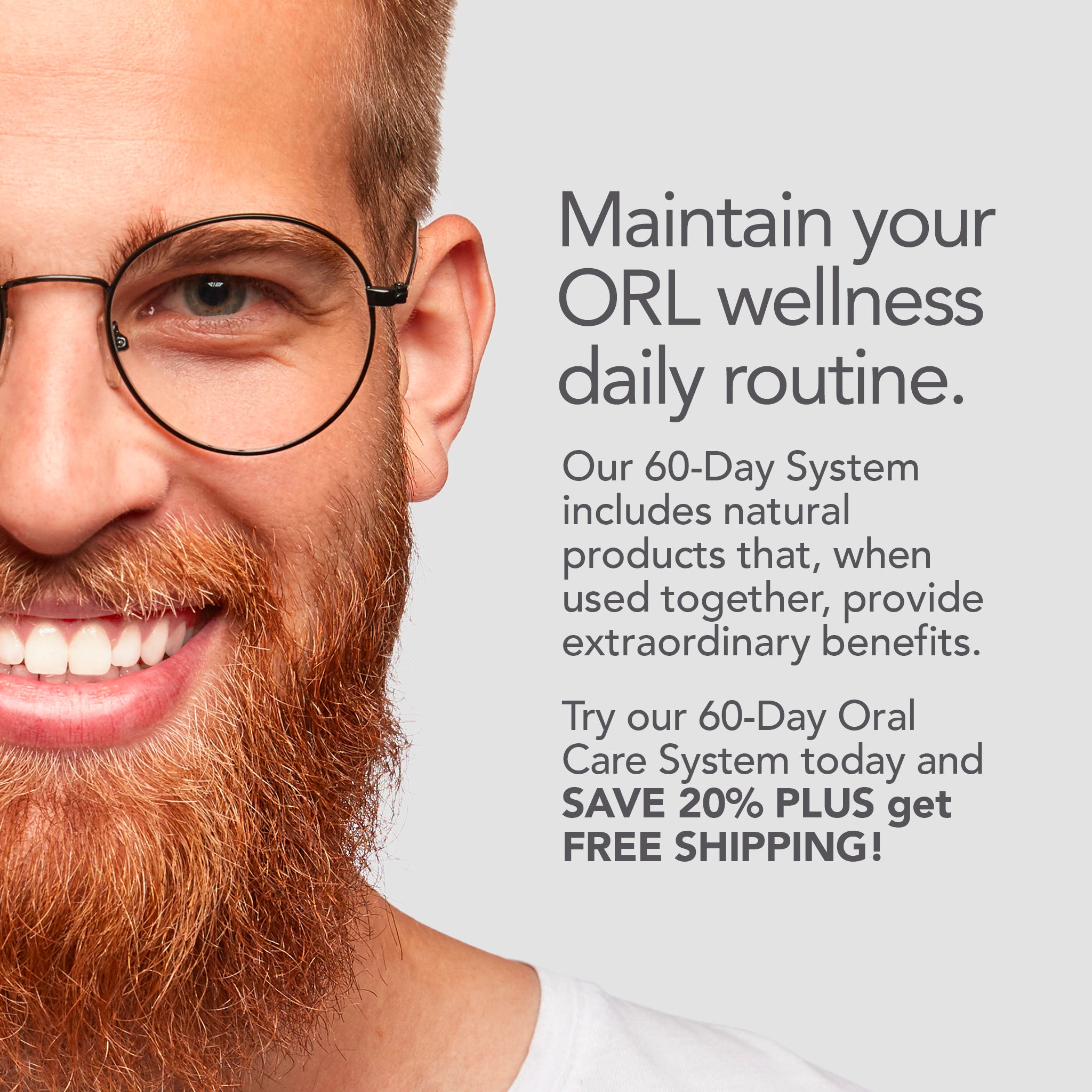 ORL® Natural Oral Care Kit - Save 20% + FREE Shipping