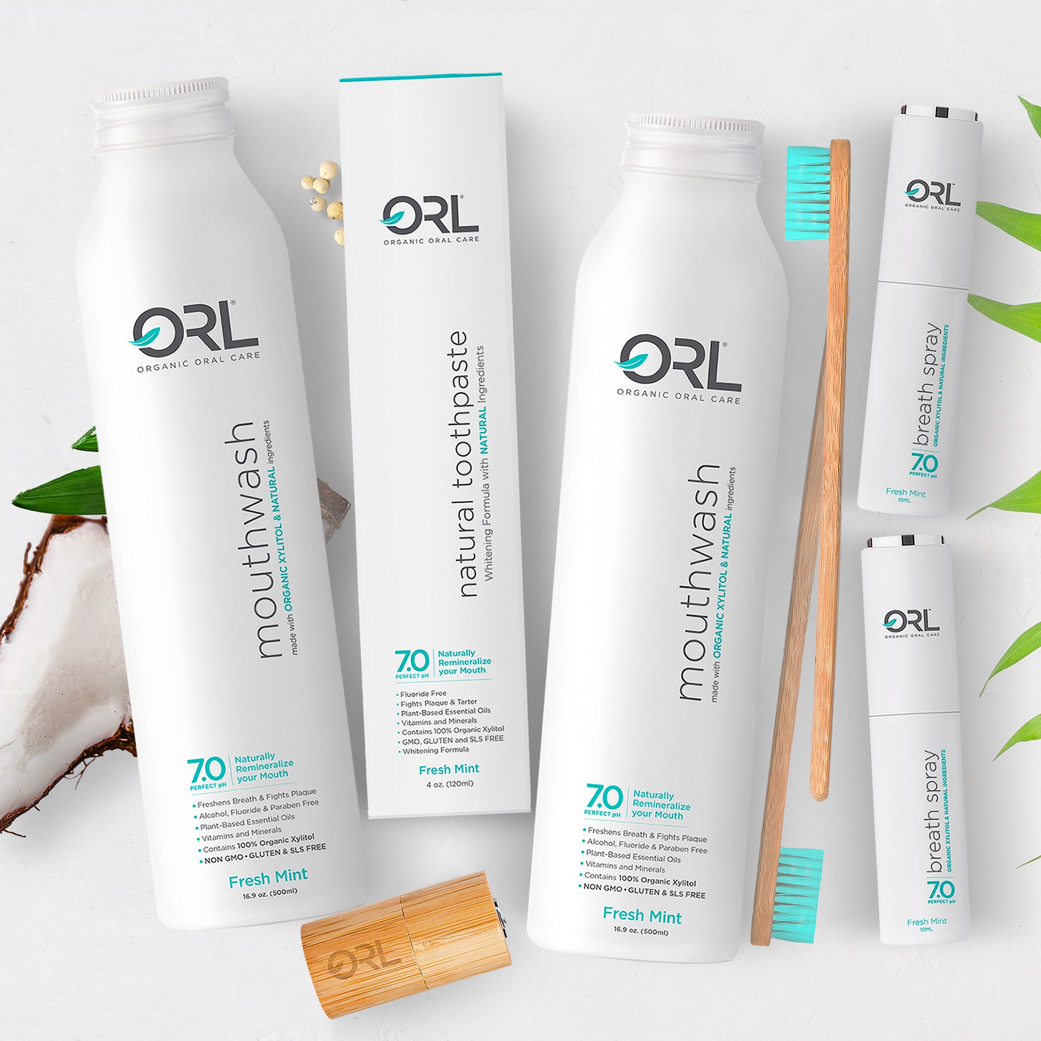 ORL® Natural Oral Care Kit - Save 20% + FREE Shipping