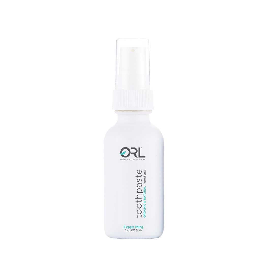 Travel - Fresh Mint Natural Toothpaste (1 oz.) ORL