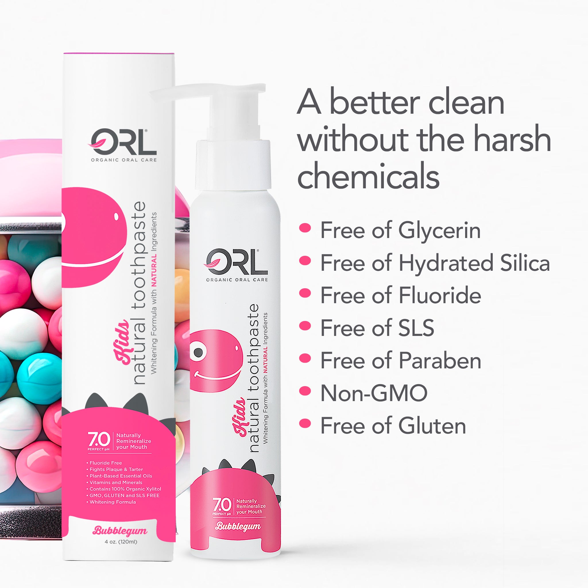 KIDS Dentifrice Naturel Sans Fluor