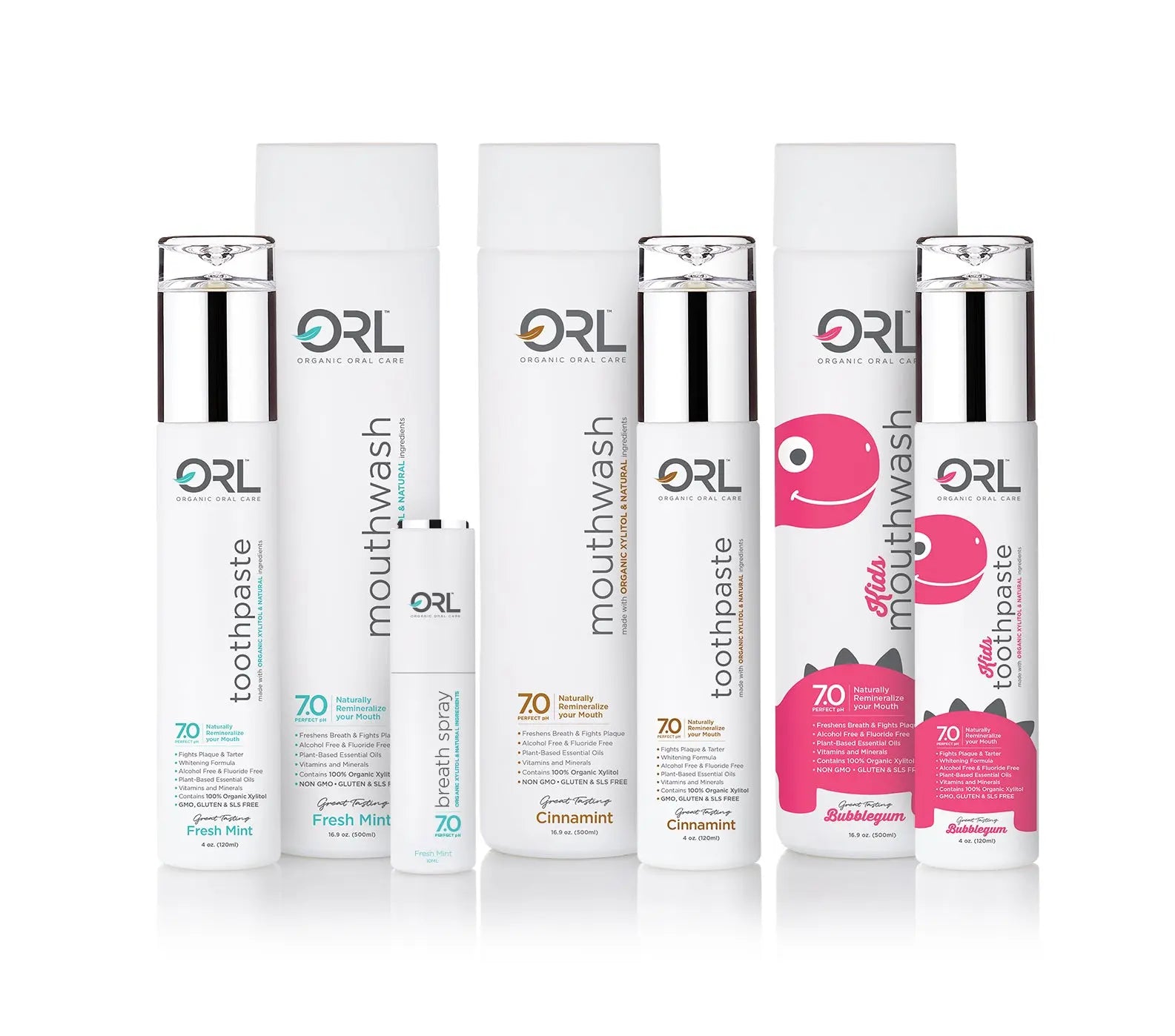 Fluoride Free ORGANIC Xylitol Toothpaste with Natural Ingredients ORL