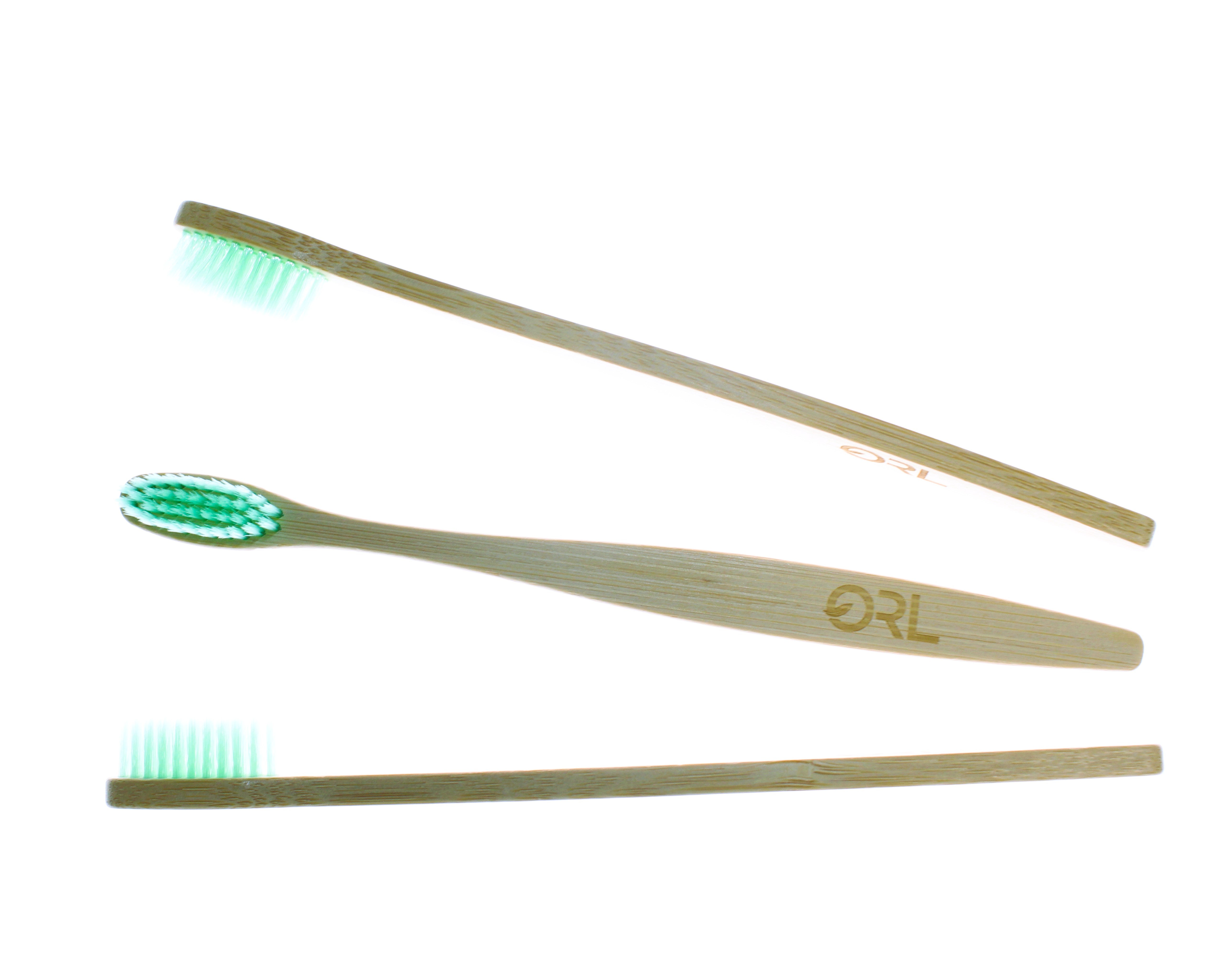 Bamboo Toothbrush - Set of 3