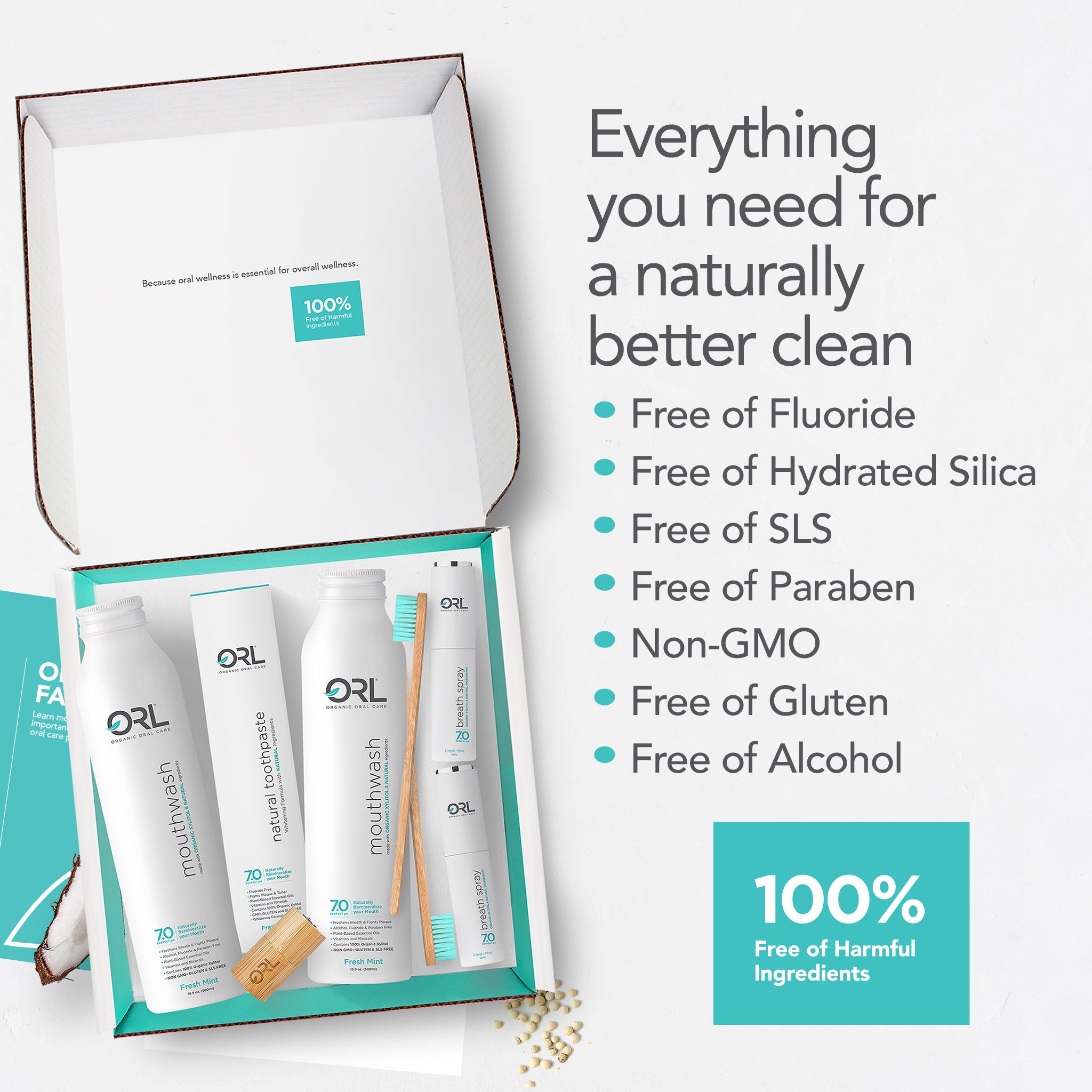 ORL® Natural Oral Care Club - Save 20% + FREE Shipping