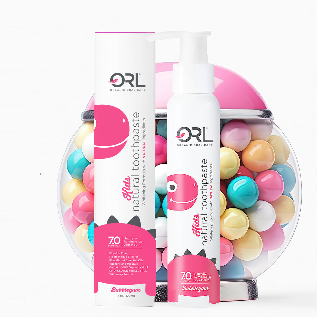 I Toothpaste ORL Kids Fluoride-Free Toothpaste | Natural Bubblegum Flavour