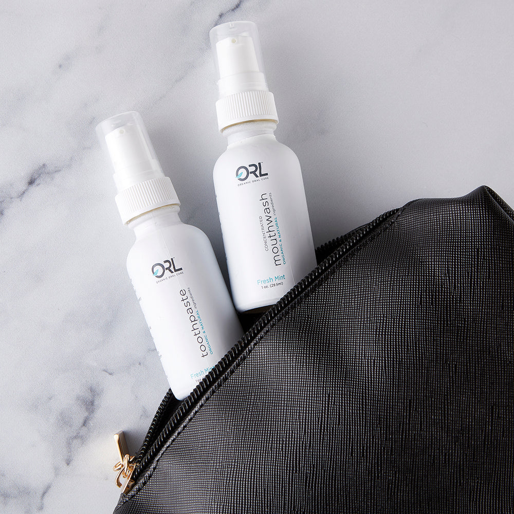 Travel Size Fluoride-Free Toothpaste with Natural Ingredients | ORL