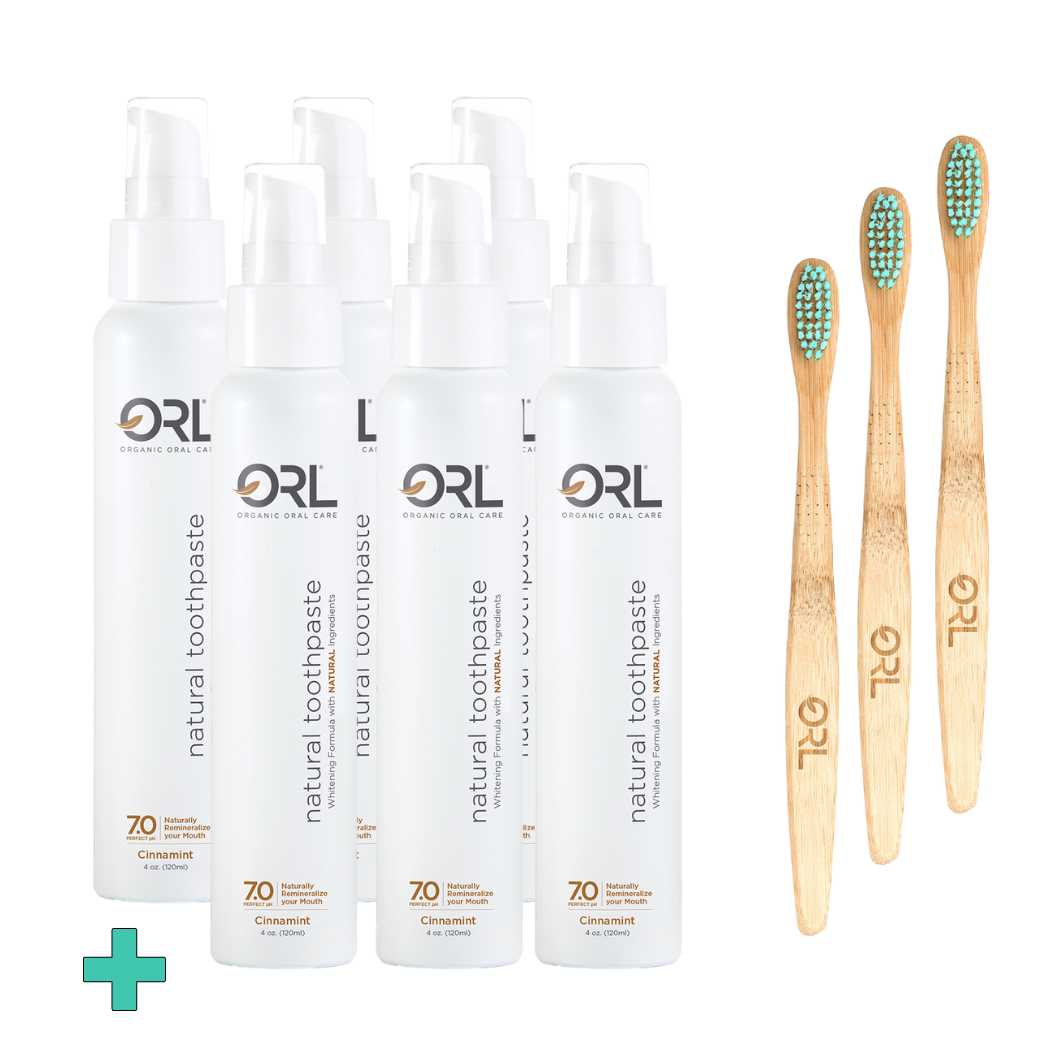 Special Offer! - Buy 3 get 3 FREE - ORL Natural Toothpaste ORL