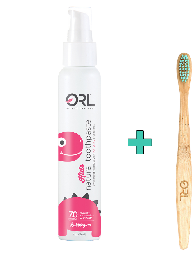 Save Club Exclusive! | ORL Natural Toothpaste with Hydroxyapatite + Free Bamboo Toothbrush