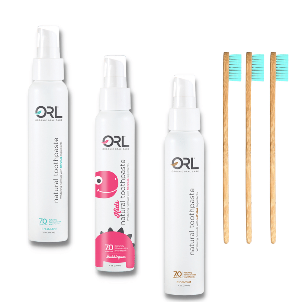 Grommet Exclusive | ORL Natural Toothpaste 3-Peat Bundle