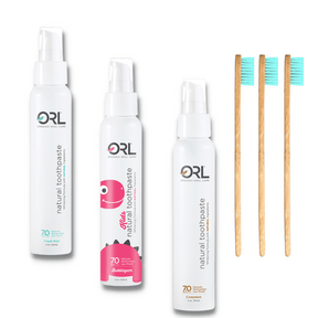HNP Offer | ORL Natural Toothpaste 3-Peat Bundle